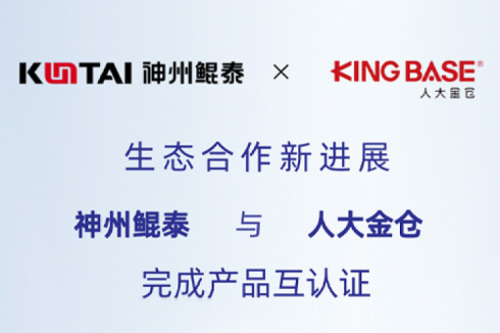eco-BB贝博艾弗森丨神州与人大金仓完成产品互认证