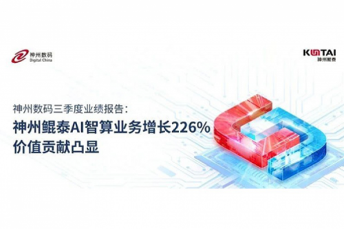 艾弗森ballbet数码三季度业绩报告：神州AI智算业务增长226%，价值贡献凸显